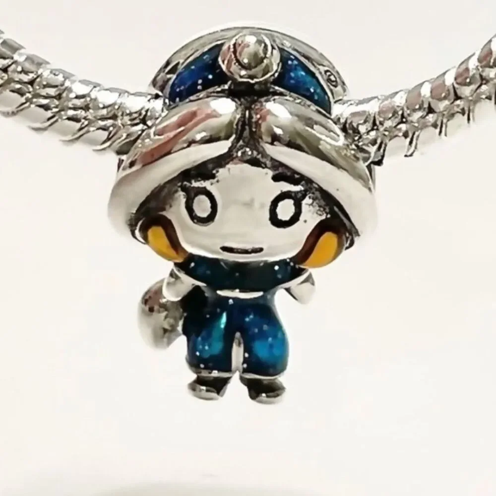 NWOT Jasmine Princess Disney x Pandora FIT Silver Charm